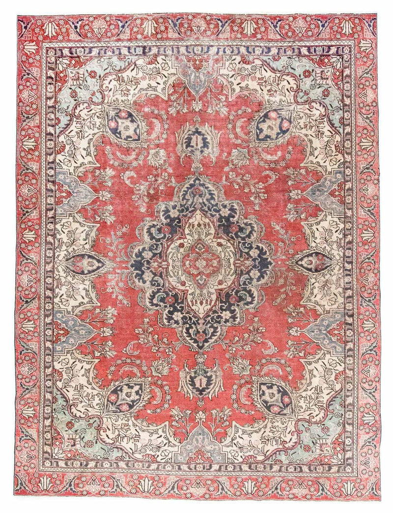 タブリーズ 絨毯 345x266cm - ペルシャ絨毯