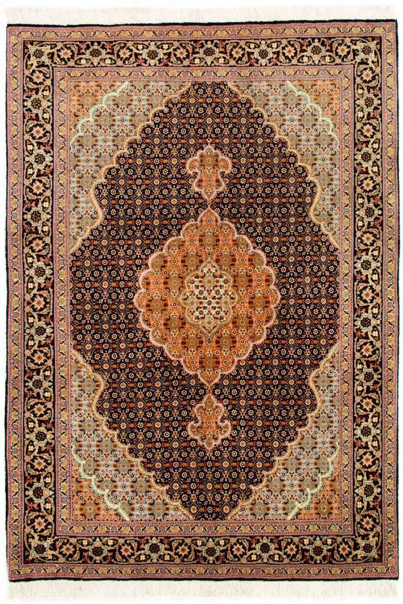 タブリーズ - 50 Raj 絨毯 146x101cm - ペルシャ絨毯