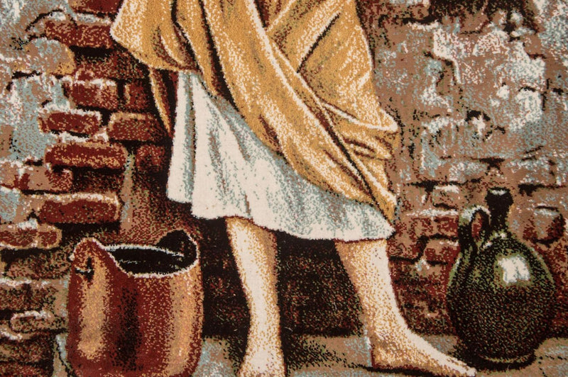絵画絨毯 85x60cm - オリエンタル絨毯