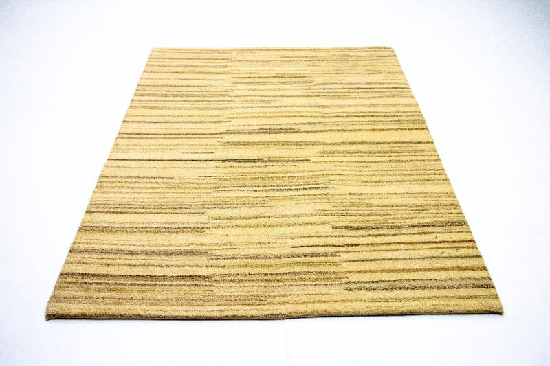 インド ギャベ 絨毯 201x139cm - ウールラグ