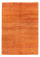 インド ギャベ 絨毯 196x143cm - ウールラグ