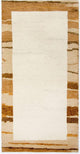 インド ギャベ 絨毯 142x72cm - ウールラグ