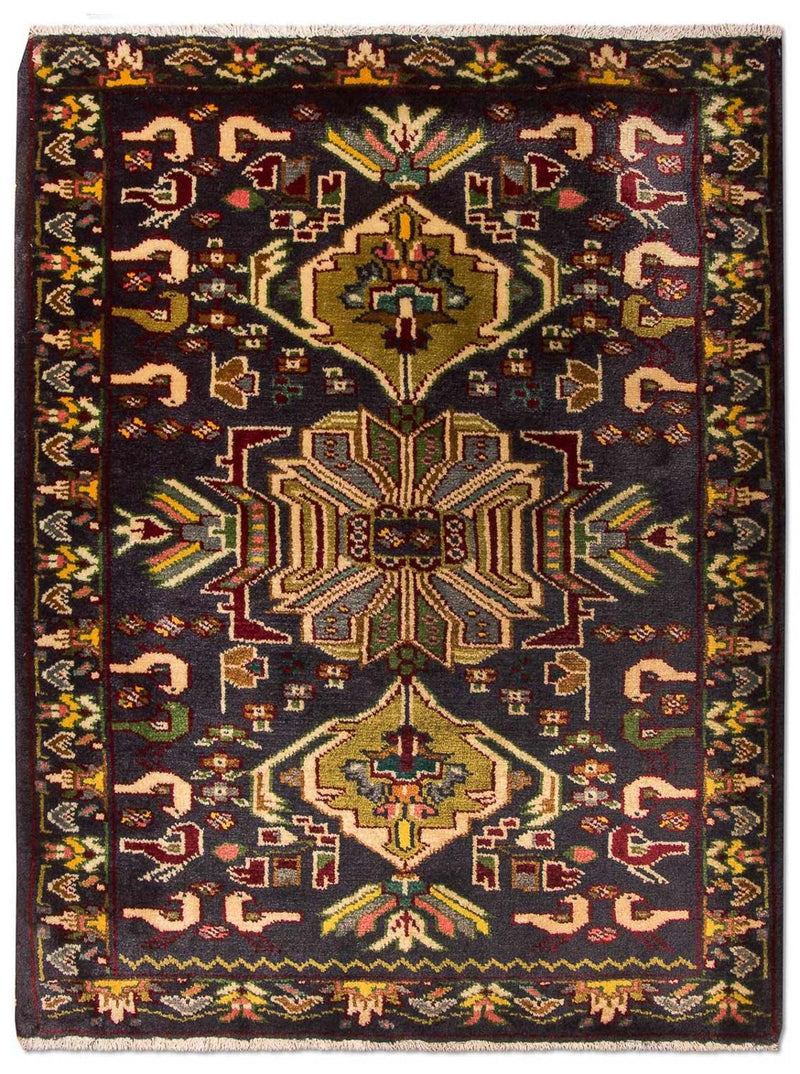 カシュマール 絨毯 90x70cm - ペルシャ絨毯