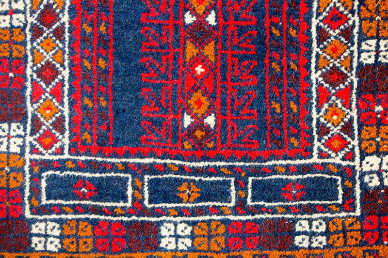 バルーチ絨毯 123x75cm - オリエンタル絨毯