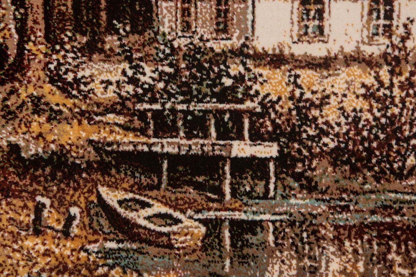 絵画絨毯 82x62cm - オリエンタル絨毯