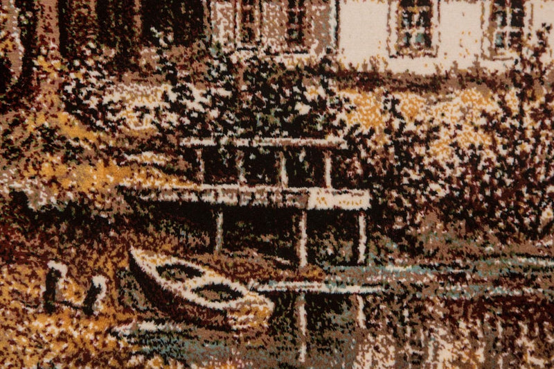 絵画絨毯 82x62cm - オリエンタル絨毯