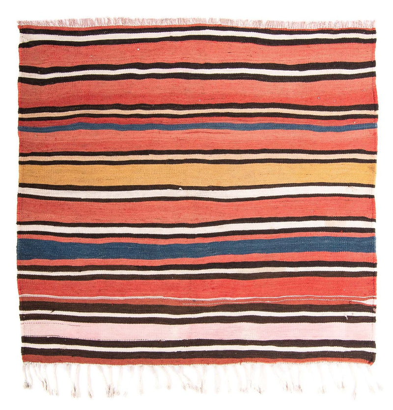 キリム オールド／アンティーク 絨毯 130x130cm