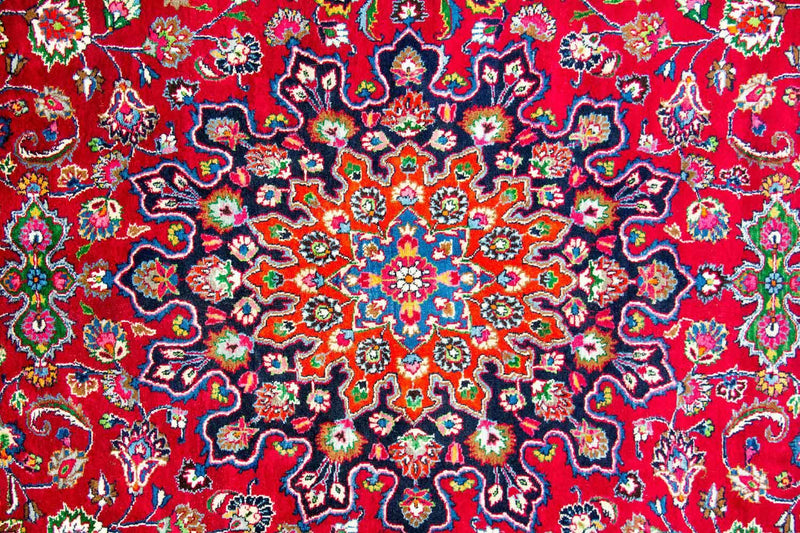 マシャド 絨毯 355x300cm - ペルシャ絨毯