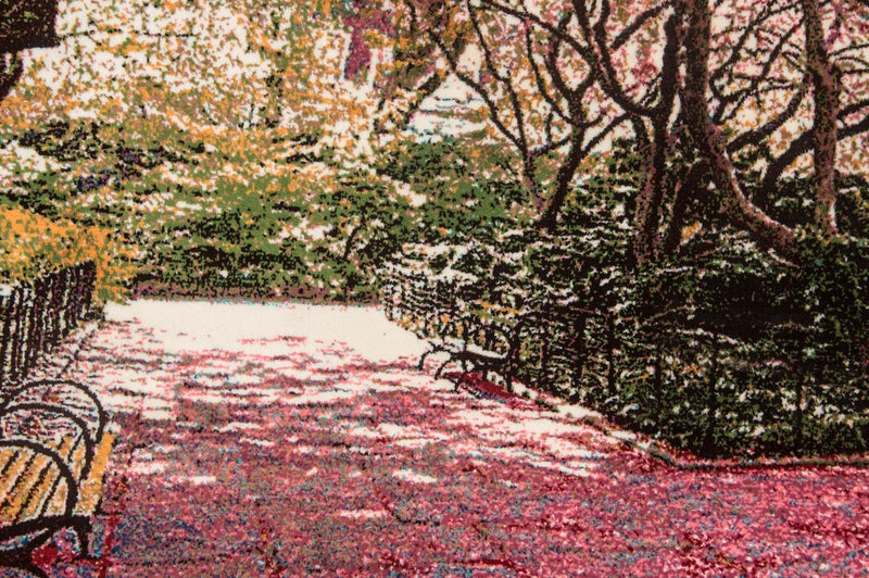 絵画絨毯 113x64cm - オリエンタル絨毯