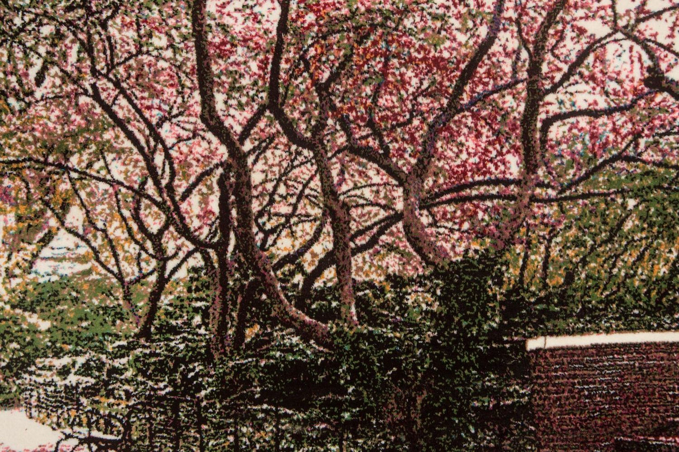 絵画絨毯 113x64cm - オリエンタル絨毯