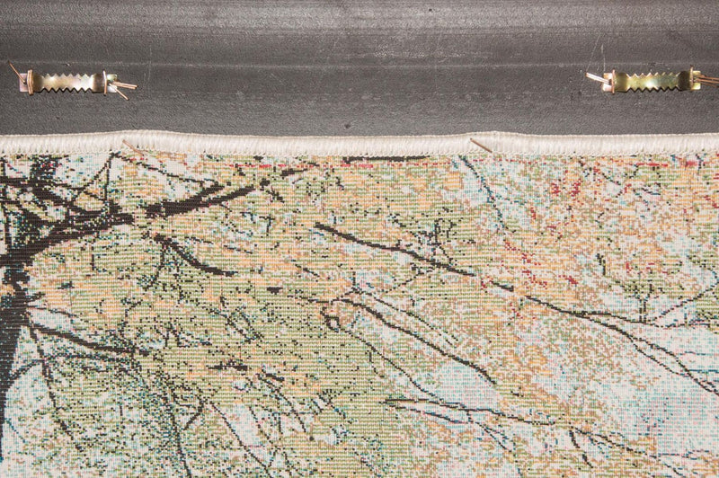 絵画絨毯 113x64cm - オリエンタル絨毯