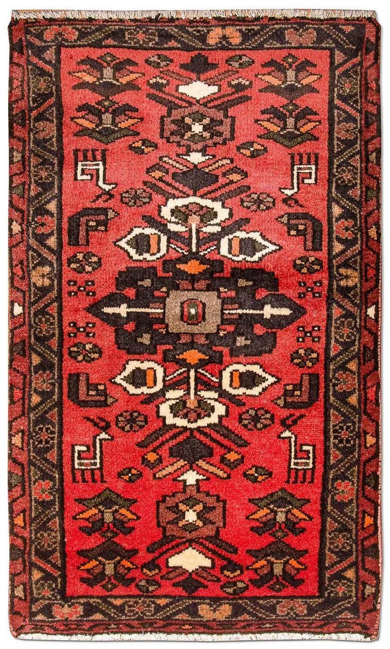 ハマダン 絨毯 102x61cm - ペルシャ絨毯