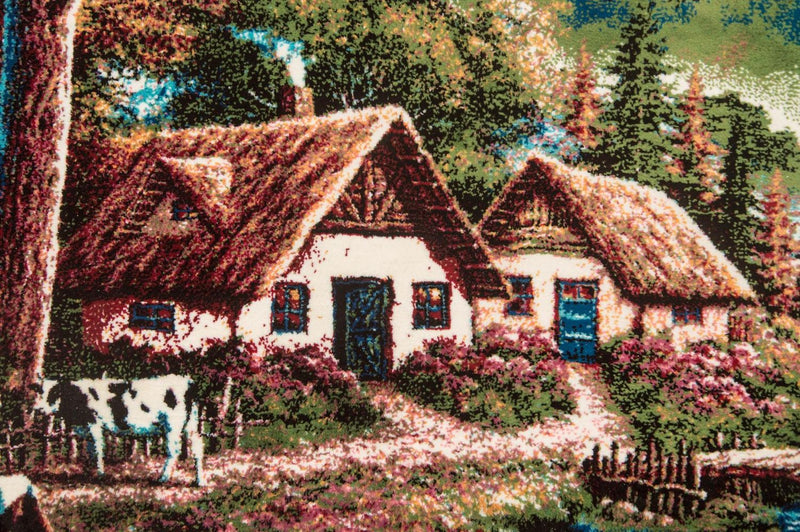 絵画絨毯 112x63cm - オリエンタル絨毯