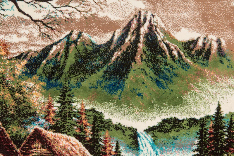 絵画絨毯 112x63cm - オリエンタル絨毯