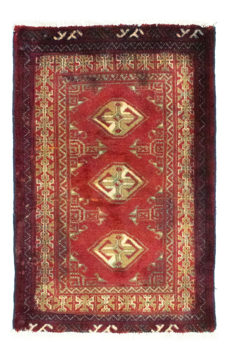 トルカマン絨毯 85x60cm - ペルシャ絨毯