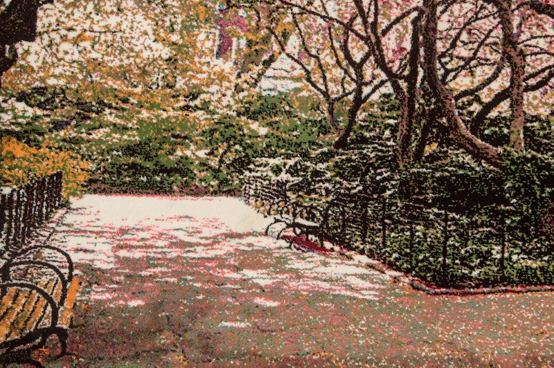 絵画絨毯 114x65cm - オリエンタル絨毯