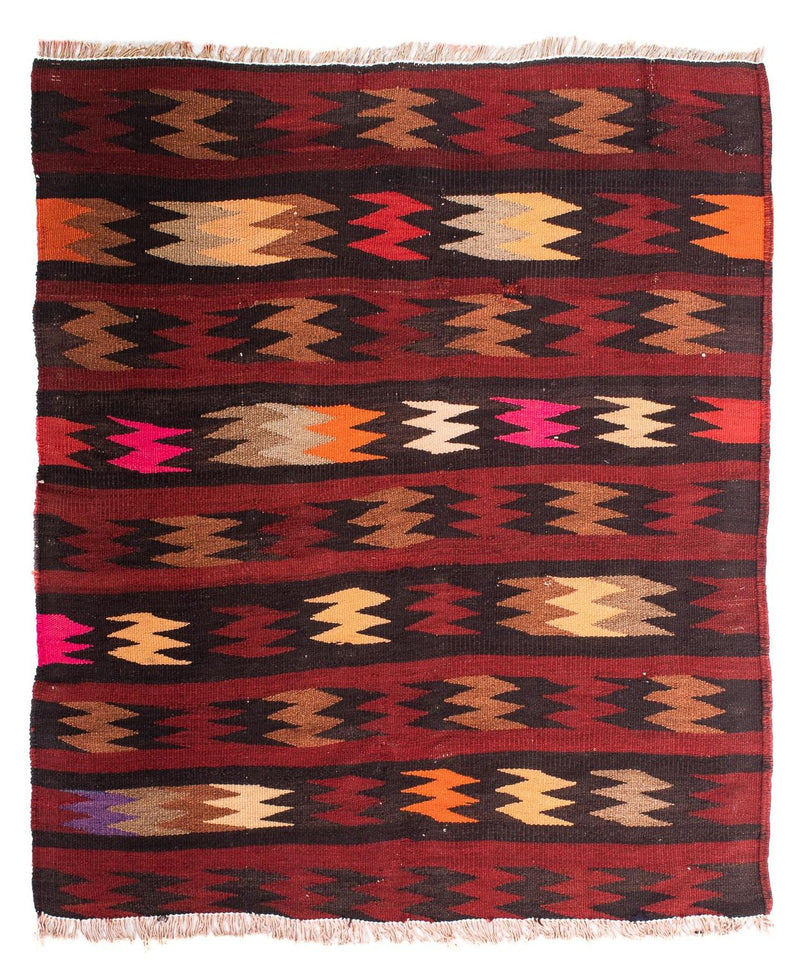 キリム オールド／アンティーク 絨毯 110x90cm