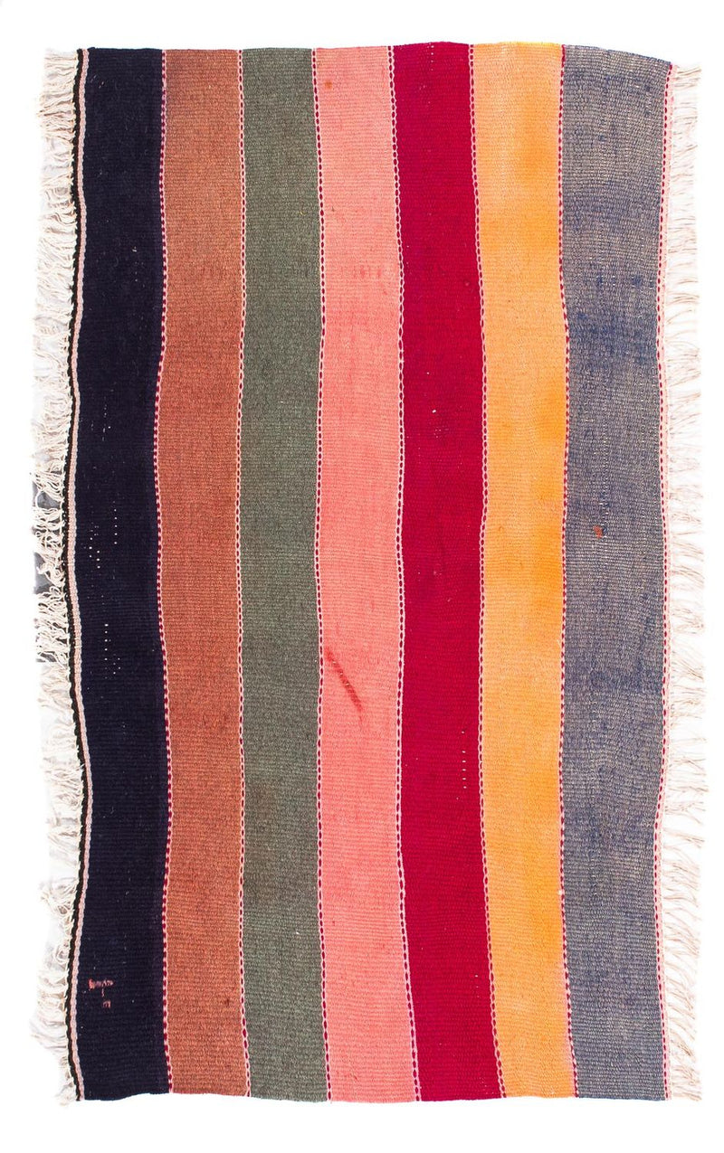 キリム オールド／アンティーク 絨毯 110x65cm