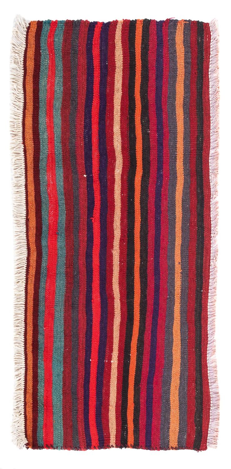 キリム オールド／アンティーク 絨毯 105x45cm