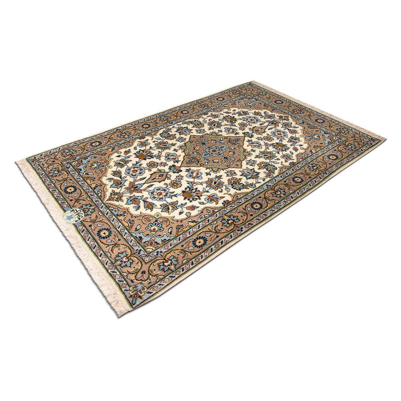 カシャーン 絨毯 125x79cm - ペルシャ絨毯