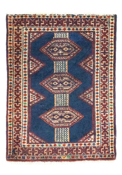 トルカマン絨毯 63x83cm - ペルシャ絨毯
