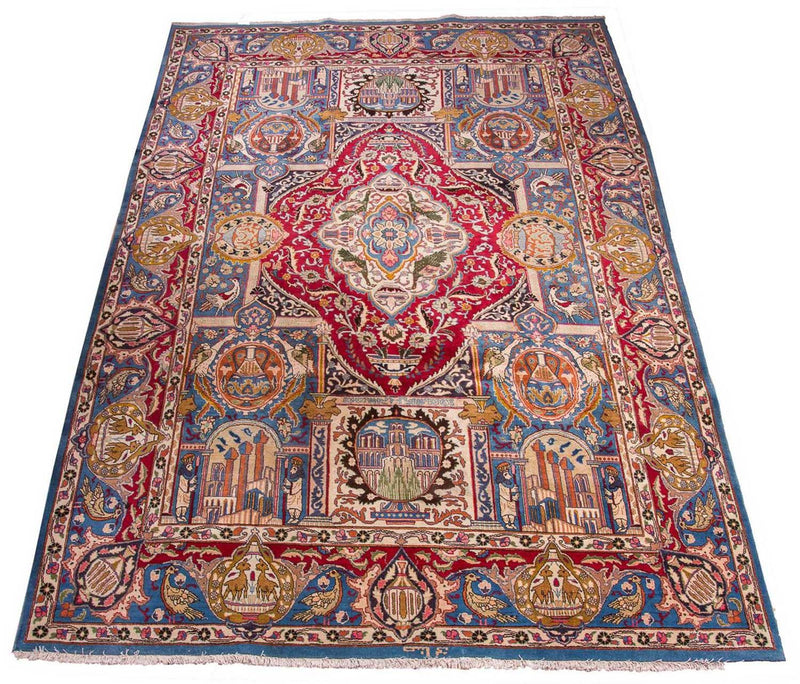 カシュマール 絨毯 349x255cm - ペルシャ絨毯