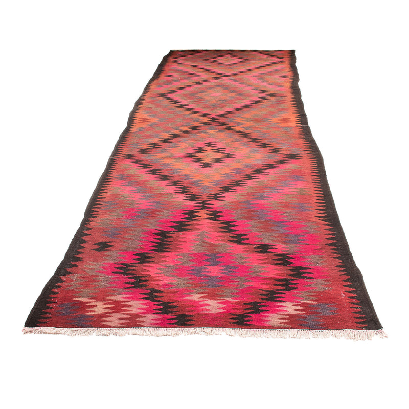 キリム オールド／アンティーク 絨毯 420x130cm