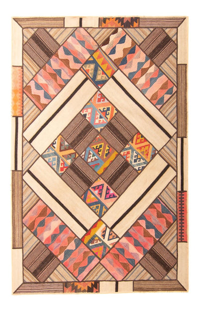 パッチワーク絨毯 160x230cm - ペルシャウールラグ