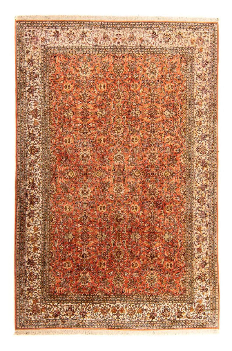 カシミールシルク 絨毯 276x187cm - オリエンタル絨毯