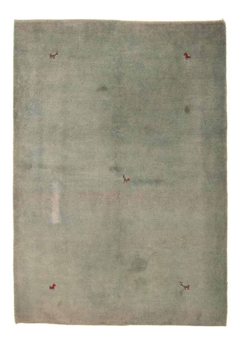 インド ギャベ 絨毯 230x170cm - ウールラグ