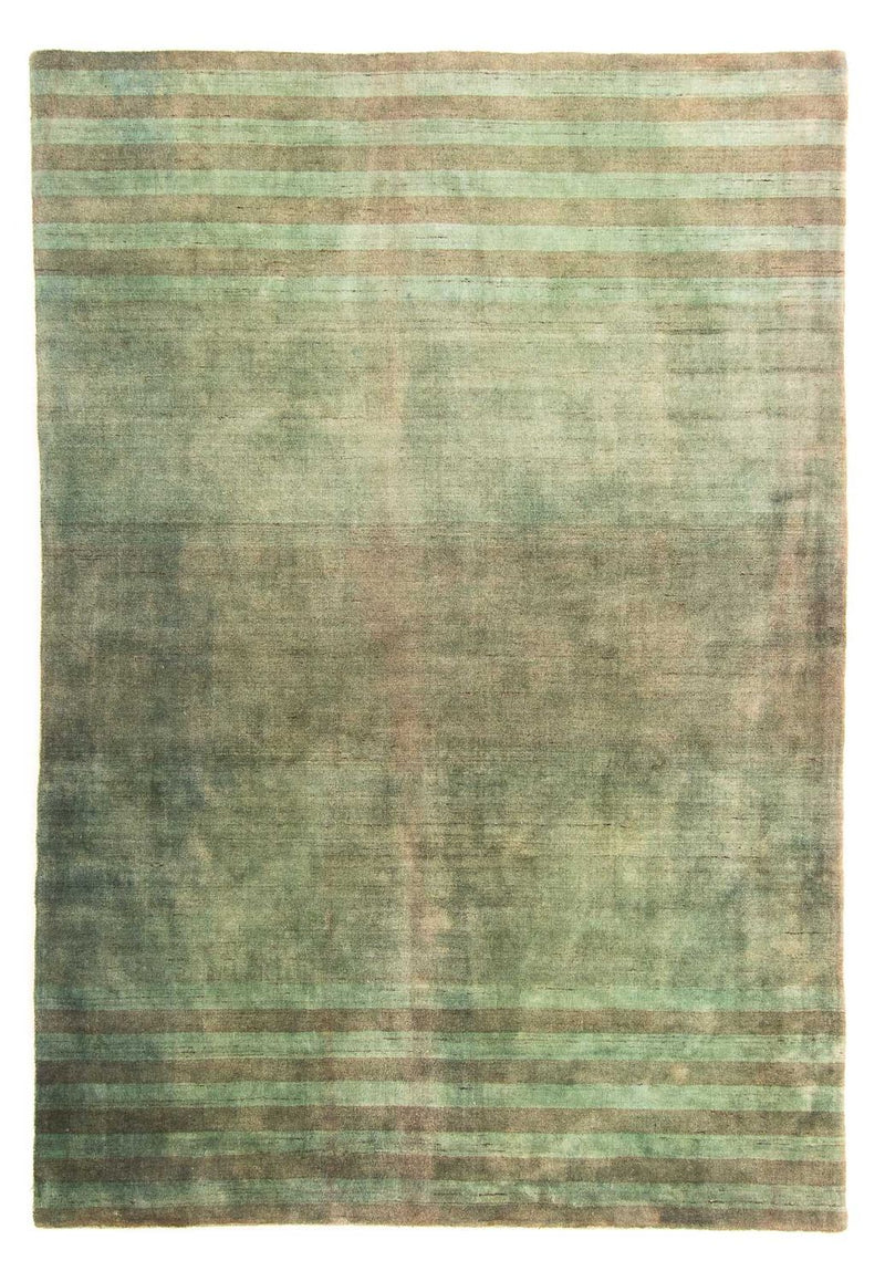 インド ギャベ 絨毯 237x169cm - ウールラグ