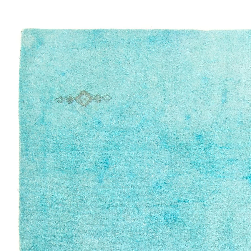 インド ギャベ 絨毯 197x129cm - ウールラグ