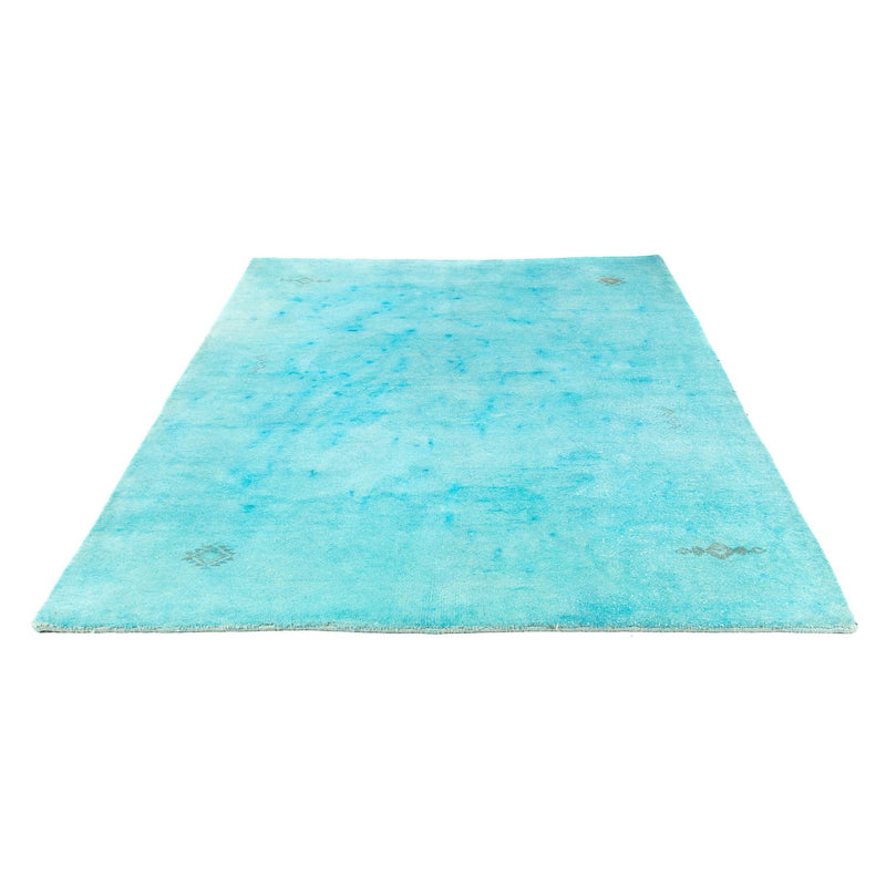 インド ギャベ 絨毯 197x129cm - ウールラグ