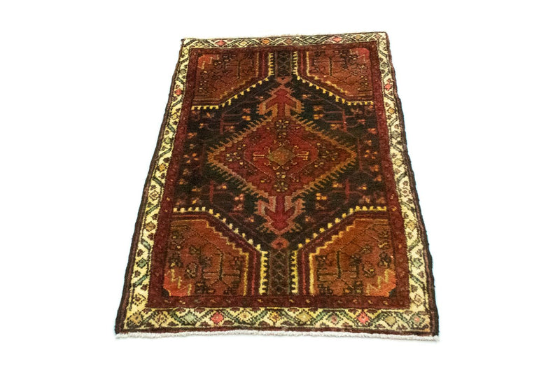 ハマダン 絨毯 106x65cm - ペルシャ絨毯