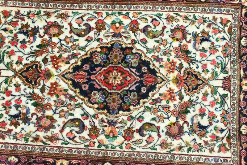 ゴム 絨毯 145x102cm - ペルシャ絨毯
