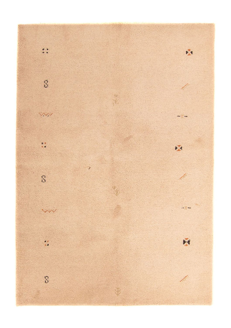 インド ギャベ 絨毯 200x140cm - ウールラグ