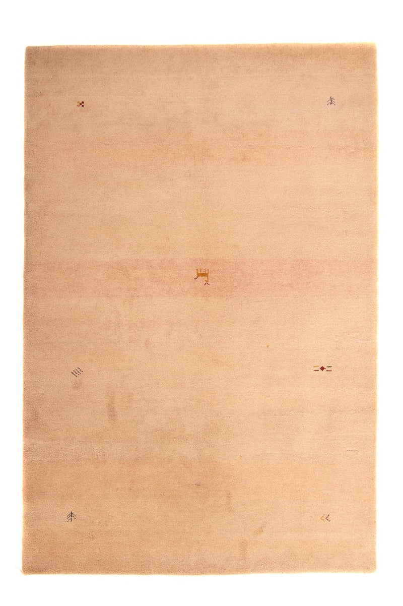 インド ギャベ 絨毯 246x167cm - ウールラグ