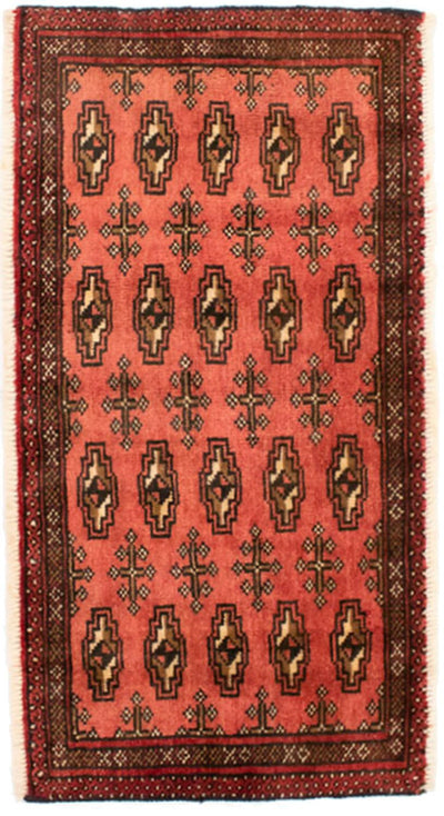 トルカマン絨毯 60x130cm - ペルシャ絨毯