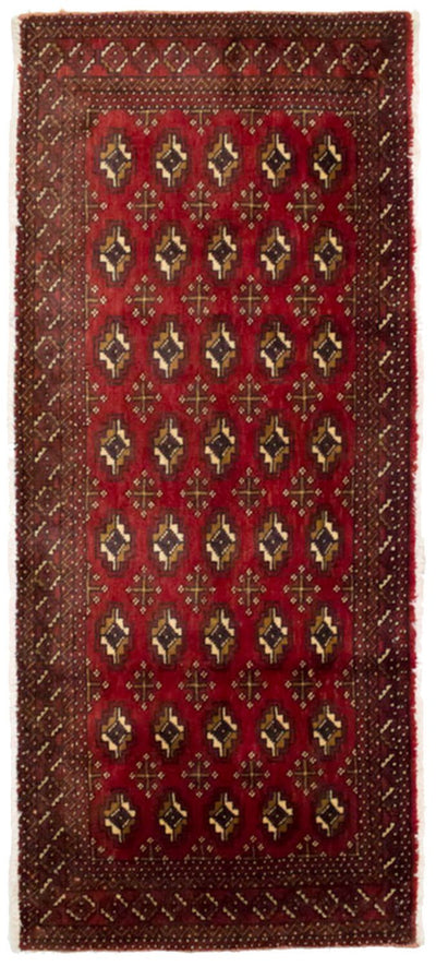 トルカマン絨毯 60x130cm - ペルシャ絨毯