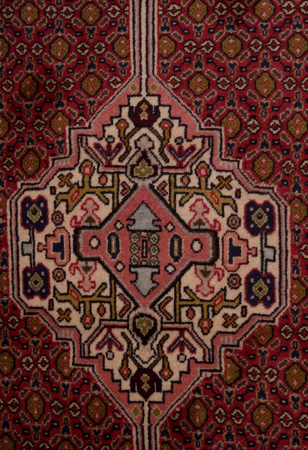 センネ 絨毯 305x78cm - ペルシャ絨毯