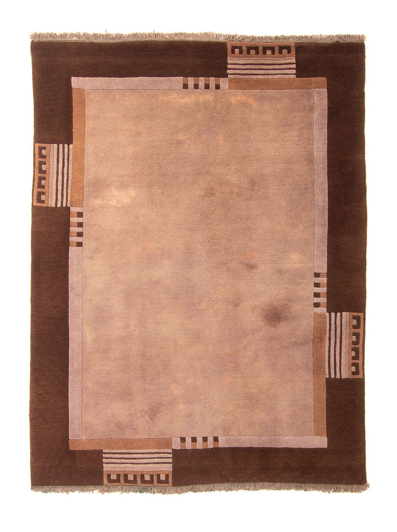 ネパール絨毯 193x142cm - ウールラグ