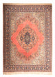 インド カシャーン 絨毯 383x283cm - ペルシャ絨毯