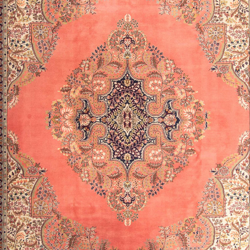 インド カシャーン 絨毯 383x283cm - ペルシャ絨毯