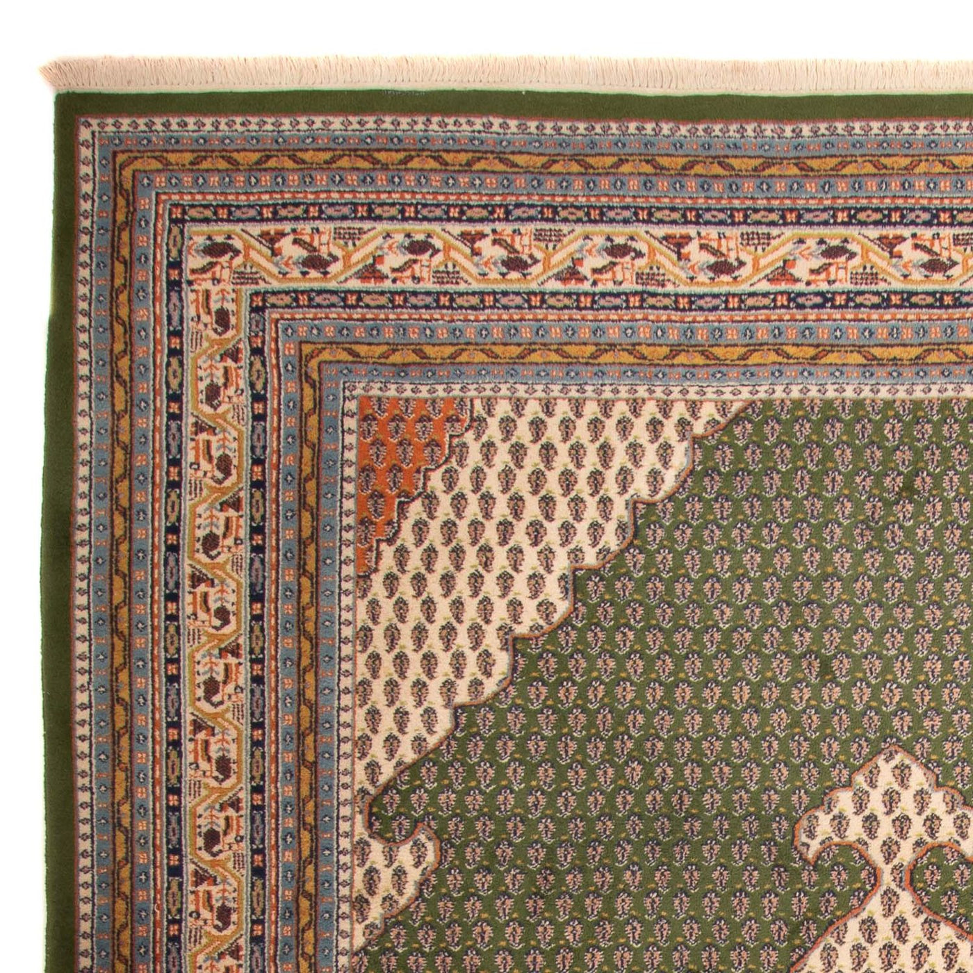 インド ミール 絨毯 348x240cm - オリエンタル絨毯