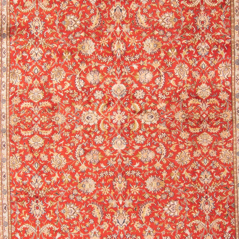カシミールシルク 絨毯 277x186cm - オリエンタル絨毯