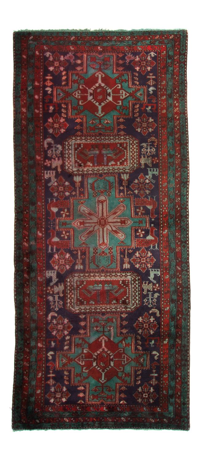 アルデビル 絨毯 392x132cm - ペルシャ絨毯