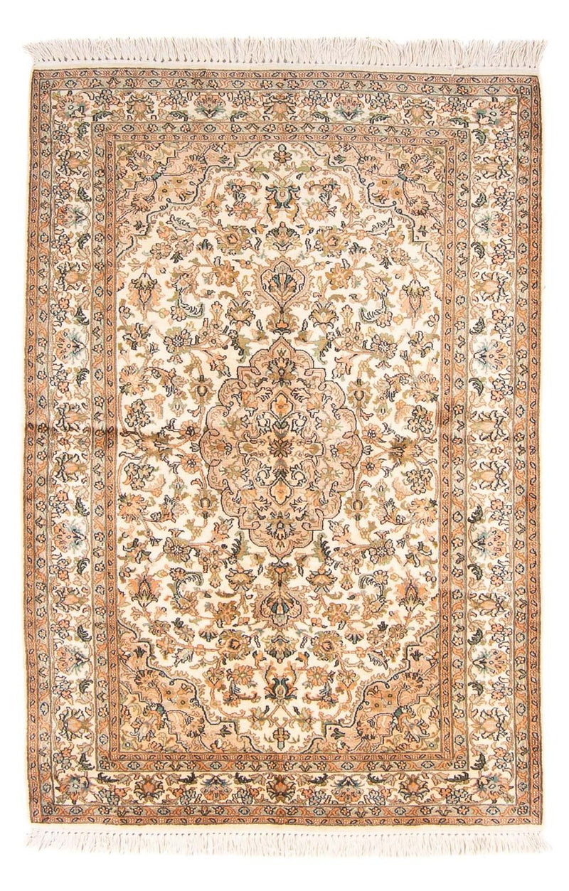 カシミールシルク 絨毯 150x96cm - オリエンタル絨毯