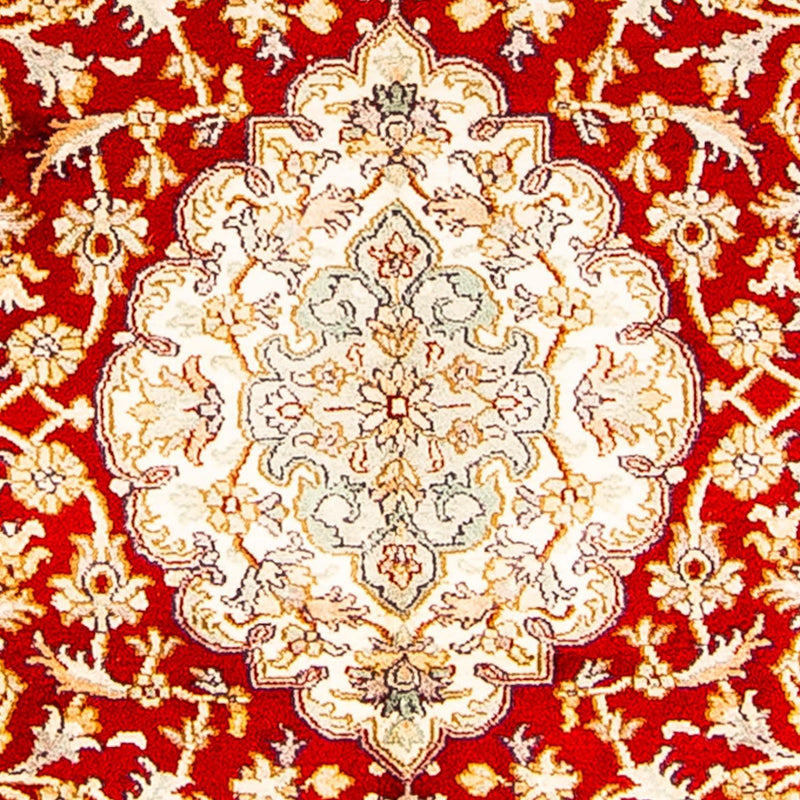 カシミールシルク 絨毯 186x129cm - オリエンタル絨毯