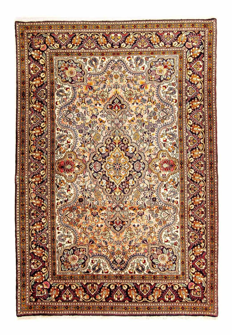 ゴム 絨毯 206x142cm - ペルシャ絨毯