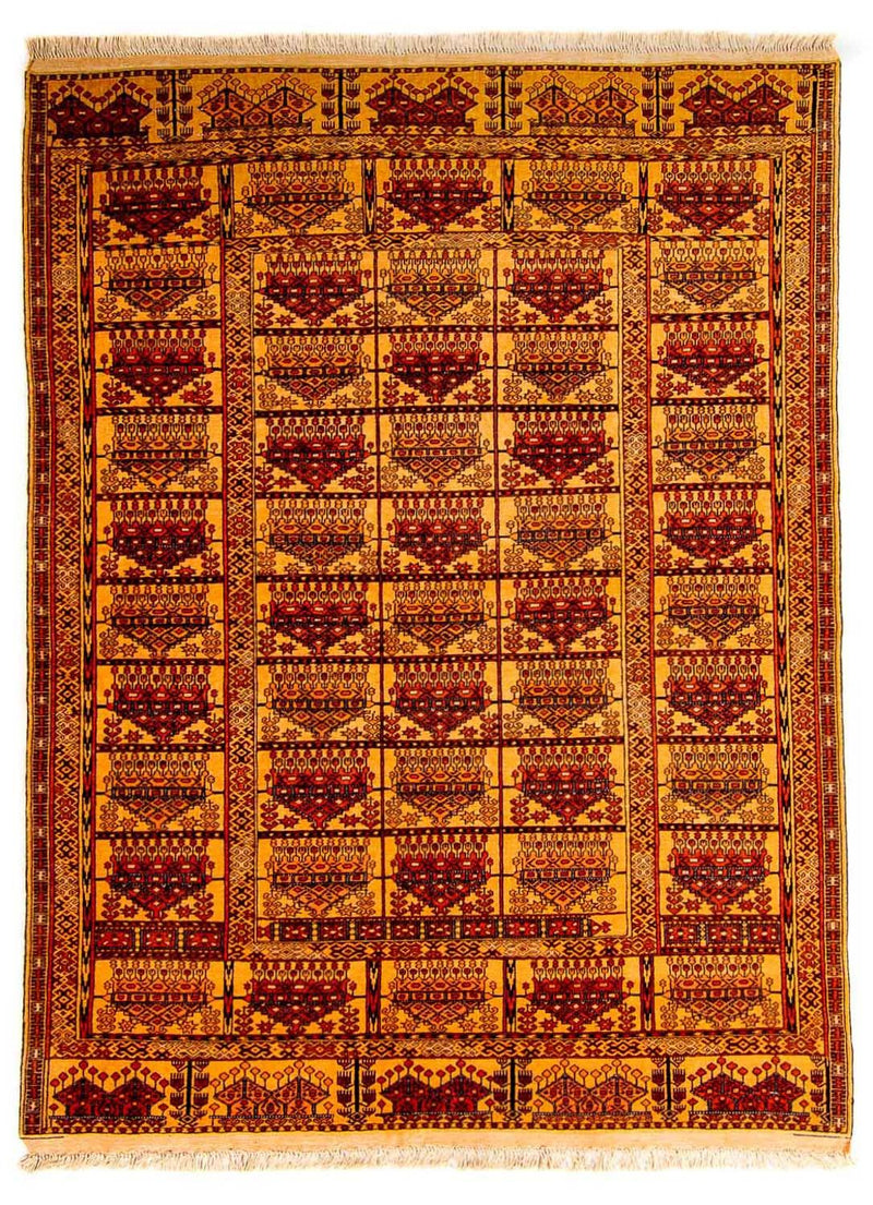 アフガンシルク 絨毯 173x126cm - オリエンタル絨毯